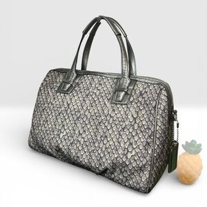 Coach Taylor Snake Print Satchel w/ Gunmetal (2013) - NWOT